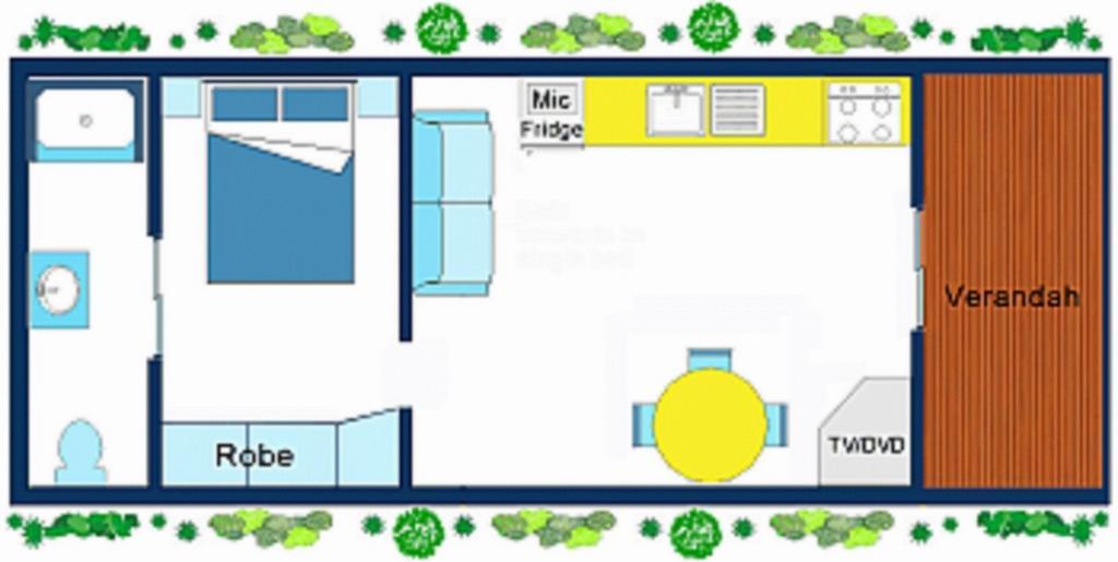 Hamilton Caravan Park Zimmer foto